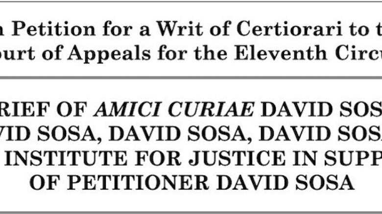 Four David Sosas File Brief Supporting Fifth