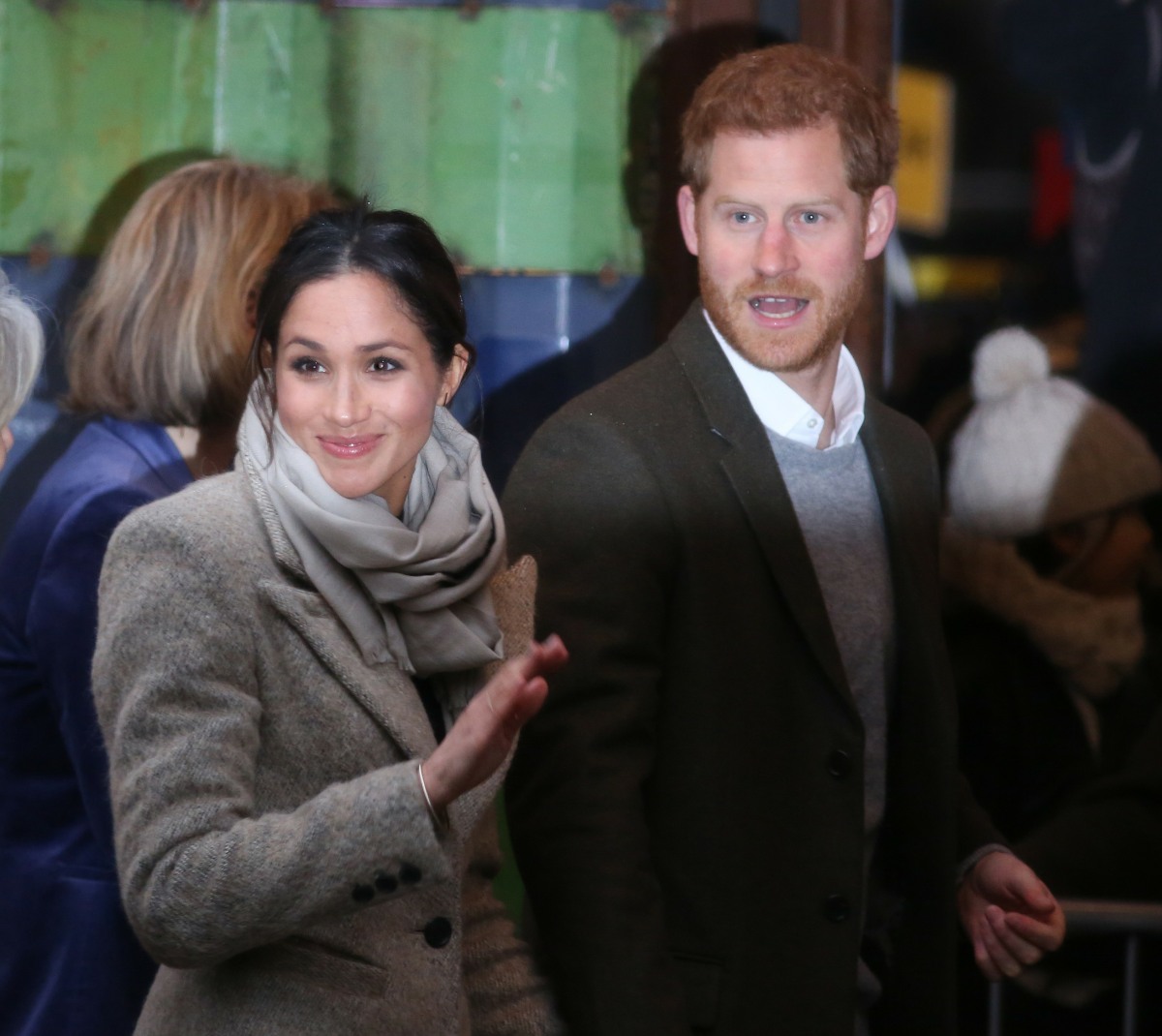 Prince Harry and Meghan Markle visit Reprezent 107.3FM in Brixton