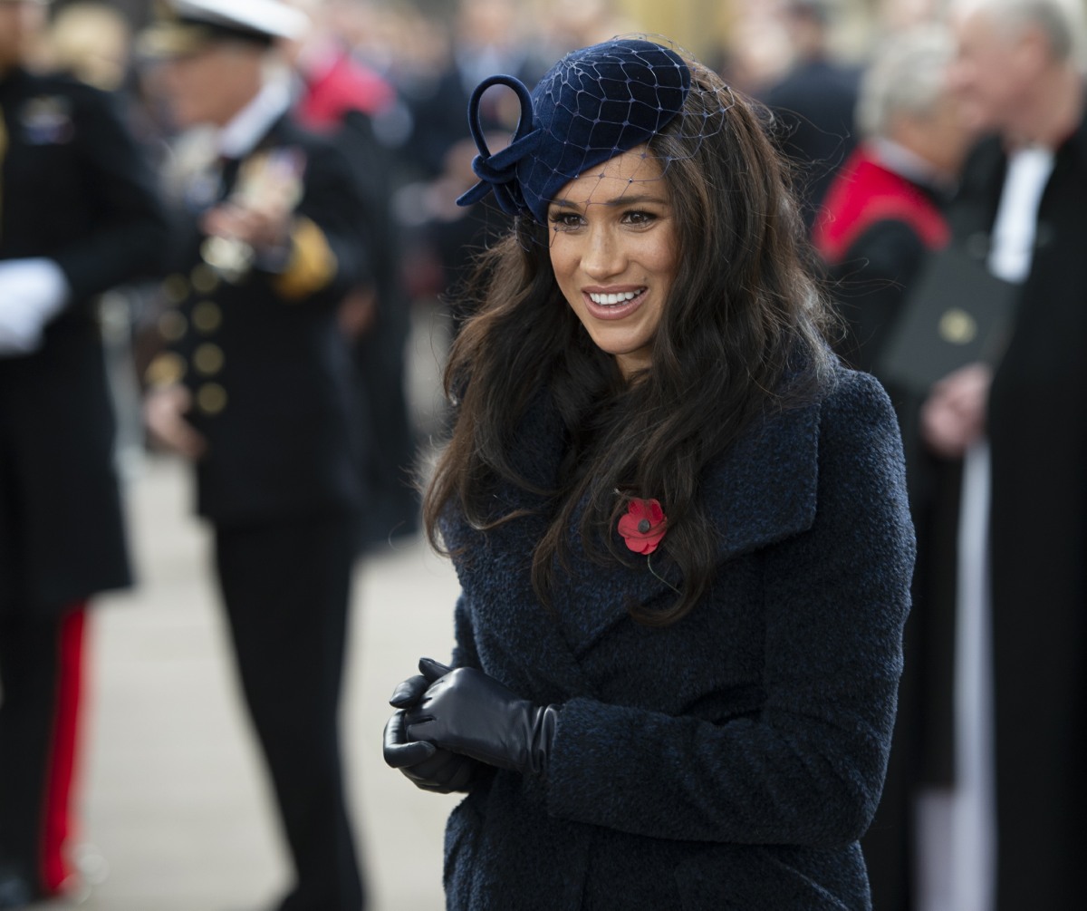 Mcc0092366 The Duke and Duchess of Sussex attend the 91st Field of Remembrance at Westminster Abbey, meeting veterans