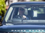 Prince Andrew spotted driving in Windsor