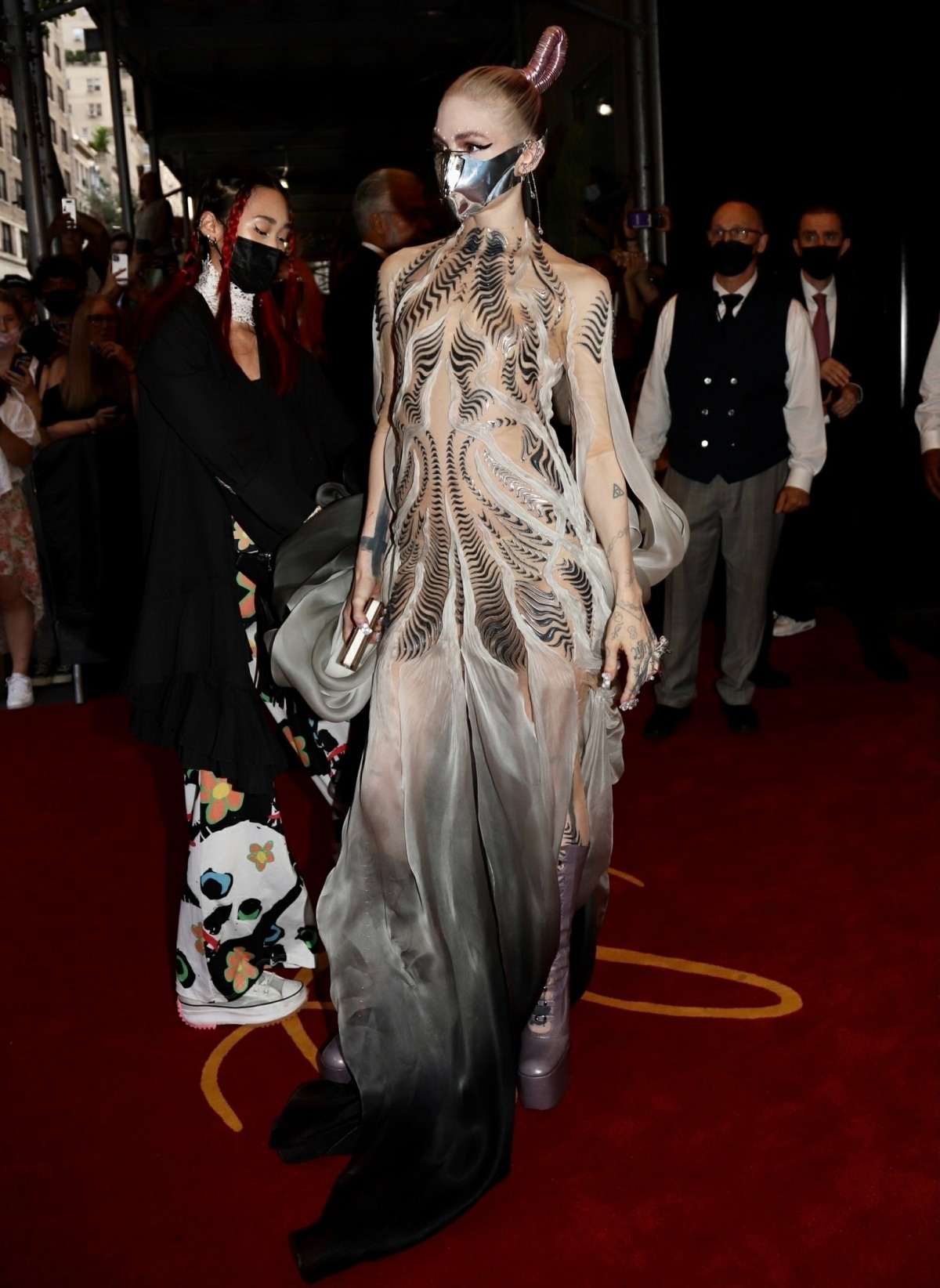 Grimes heads to Met Gala 2021