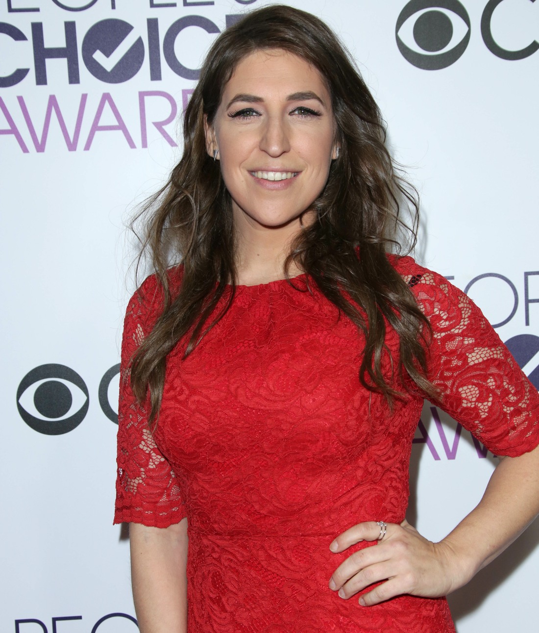 Mayim Bialik  at the 42nd Annual People'....