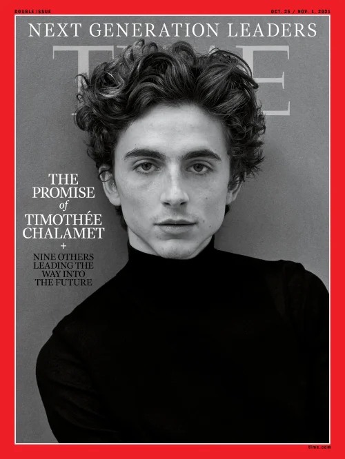 timothee chalamet Time