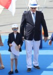 Prince Albert II of Monaco attends the inauguration of the Cala del Forte new port of Monaco