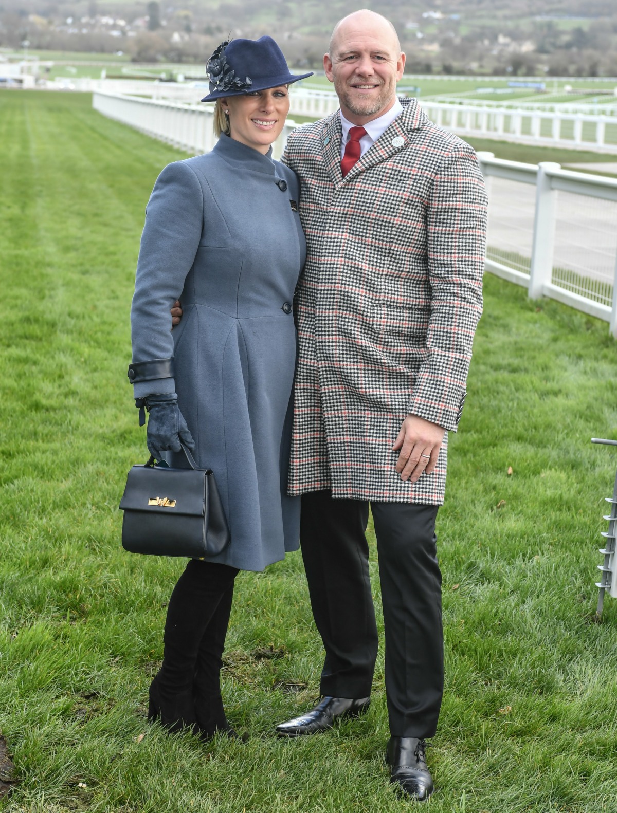 Zara Tindall & Mike Tindall arrive at Day 3 , The Festival , St Patrick's Day , Cheltenham Racecourse, Cheltenham , Glos