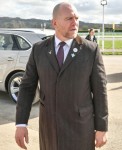 Zara Tindall with husband Mike Tindall  seen at The Festival 2020, Gold Cup Day Cheltenham Racecourse, Cheltenham , Glos