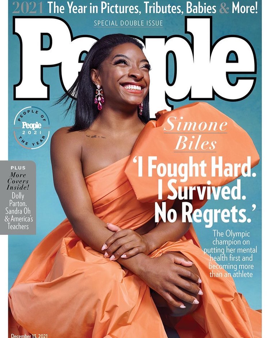 Simone Biles covers People