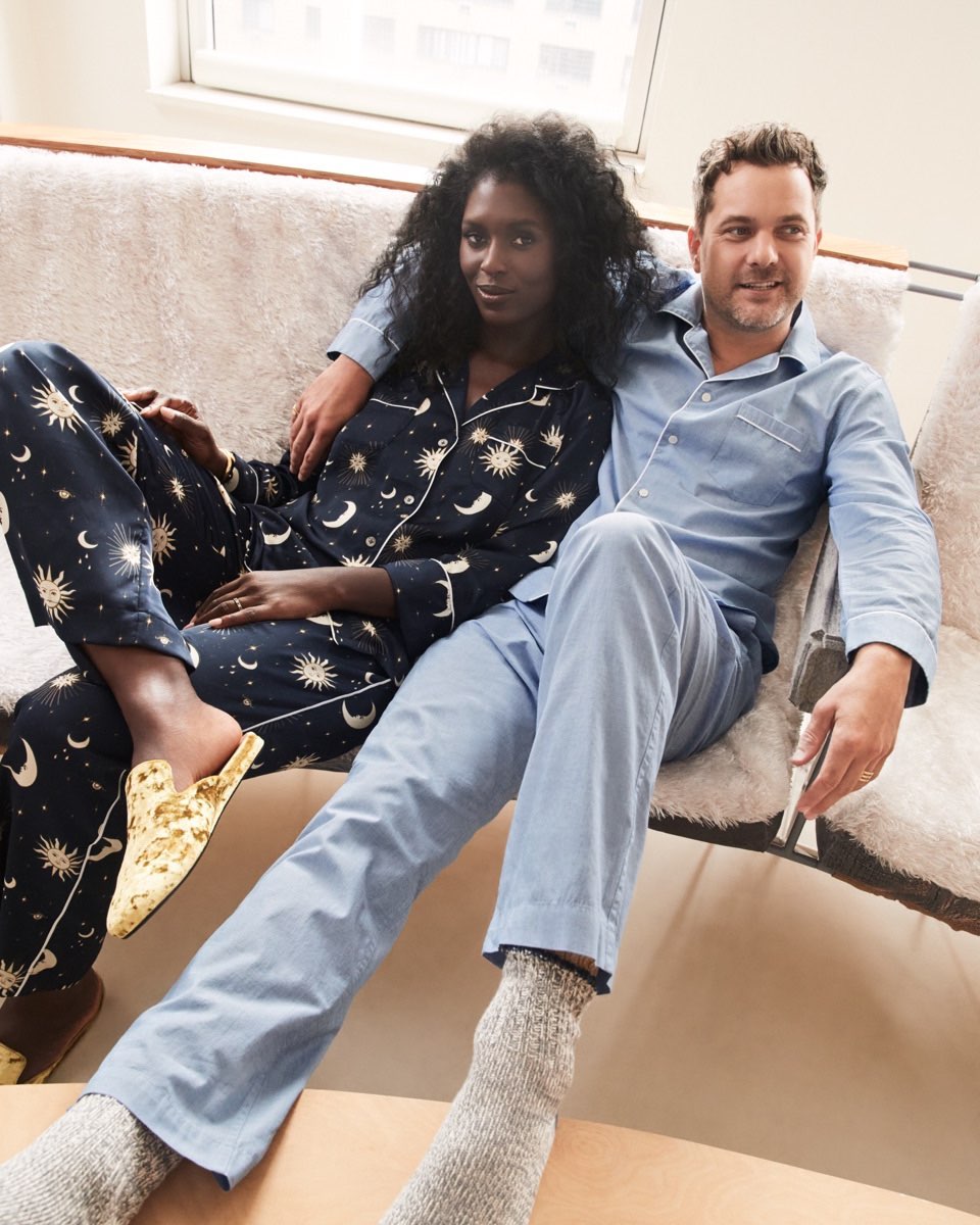 Jodie Turner Smith and Joshua Jackson for Gap