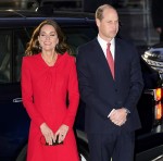 Duke and Duchess of Cambridge Attend Together At Christmas Community Carol Service