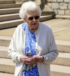 Queen Elizabeth II plants Duke of Edinburgh rose