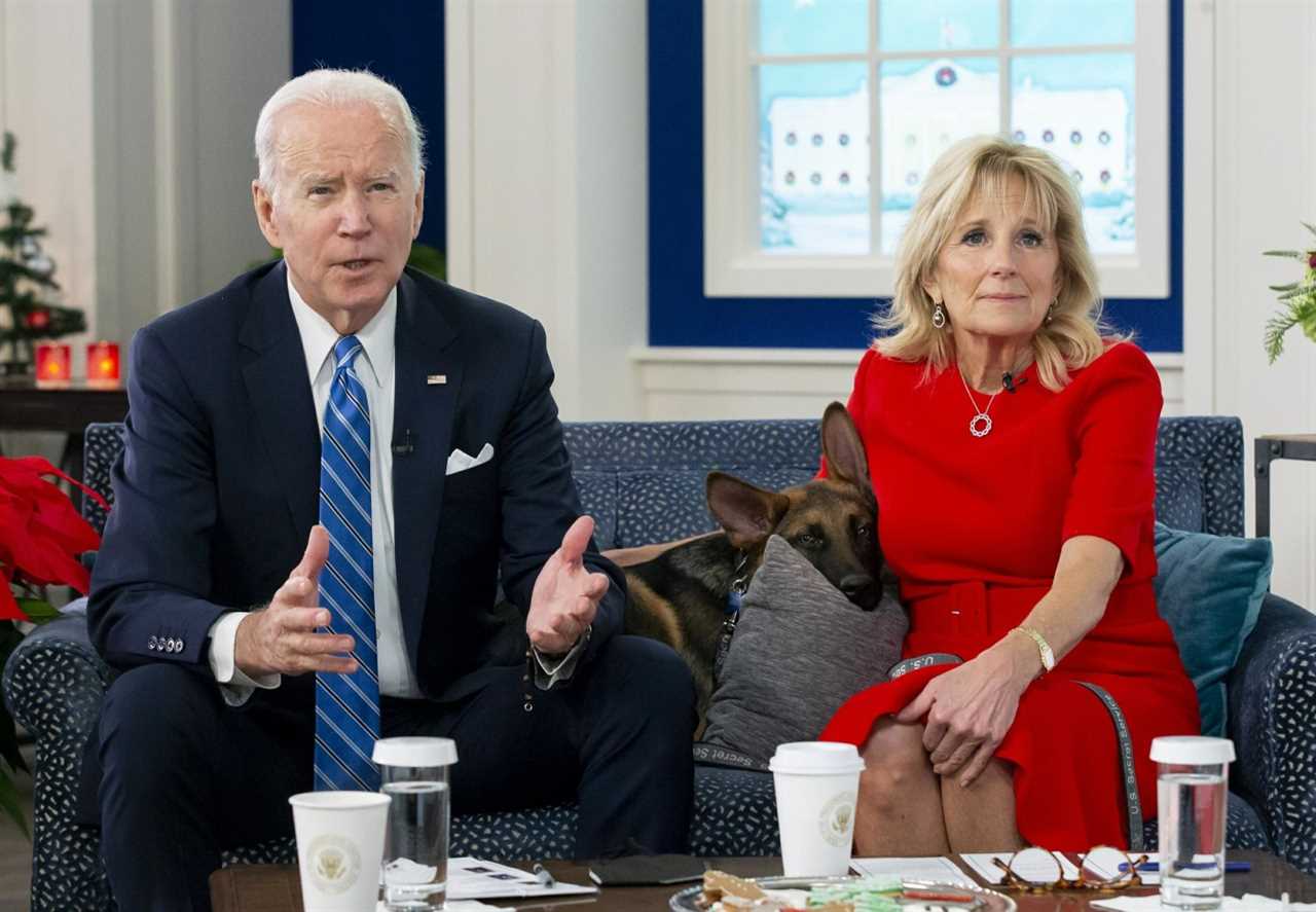 US President Joe Biden and First Lady Jill Biden