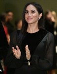 Meghan, Duchess of Sussex opens 'Oceania' at Royal Academy of Arts on September 25, 2018 in London, England. 'Oceania' is the first-ever major survey of Oceanic art to be held in the United Kingdom.