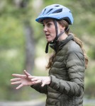 Catherine, Duchess of Cambridge, at the Windermere Adventure Training Centre with RAF Cadets