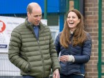 The Duke and Duchess of Cambridge royal vist to Cheesy Waffles Project,