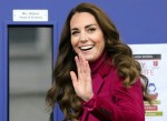 Catherine Duchess of Cambridge Visits Nower Hill High School