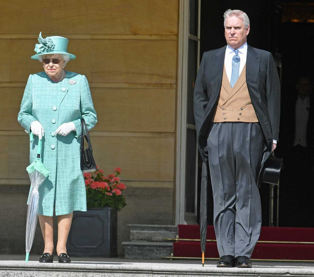 Garden party at Buckingham Palace