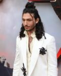 Ezra Miller attended the 'The Flash Premiere' with Ben Affleck and J.Lo