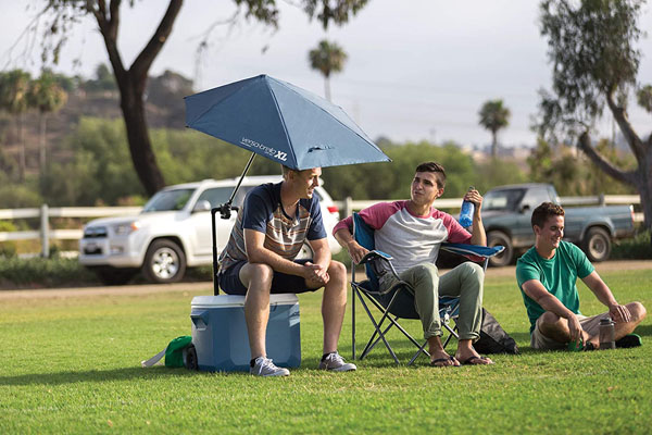 A sun umbrella that adjusts, a budget ice-cream maker and a gentle mouthwash