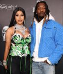 Cardi B accuses Offset of cheating. Cardi B responds by saying 'don't listen' to Offset