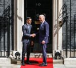 President Biden with Rishi Sunak and King Charles during his UK Stopover